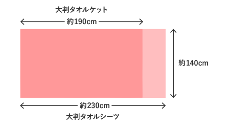 今治タオル エステサロン用タオルケット サイズ